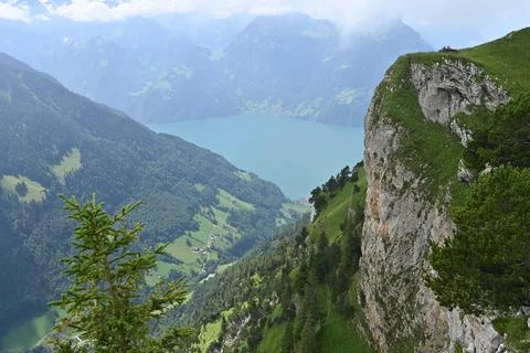 On the edge Stock Photos