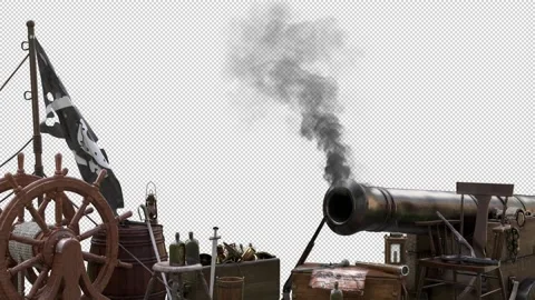 Edge of Pirates Video stock 179513305