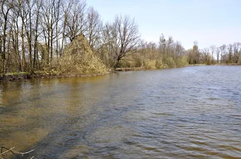 Edge pond Stock Photos