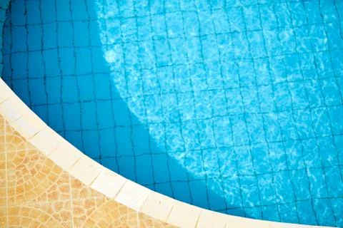 Edge of the pool Stock Photos