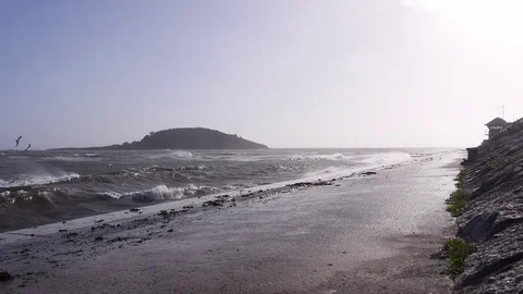 The edge of storm Opehlia Stock Footage 81234307
