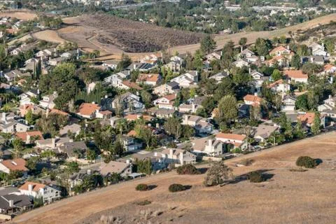 Edge of suburbia Stock Photos