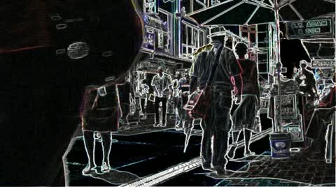 Edge town Stock Footage 11412601