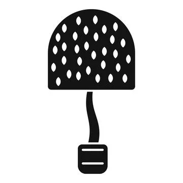 Edge tree pot icon simple vector. Garden trimming Illustrazione stock