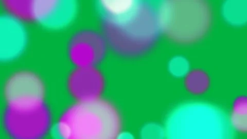 Edges spawning neon magenta cyan orbs forming dense glow, then drifting off Stock Footage 333647408