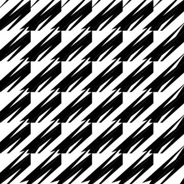 Edgy abstract pattern with lines, stripes. Repeatable abstract vector. Stock Illustration
