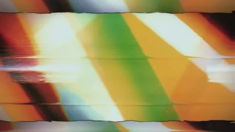 Edgy Digital Interference Animation for Dynamic Visuals Video stock 303132635