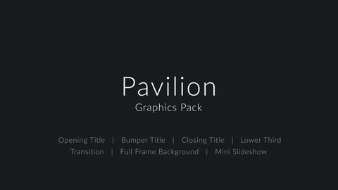 Edgy Graphics Pack (Pavilion) Stock After Effects