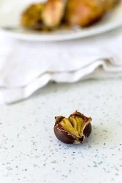 Edible chestnut Stock Photos
