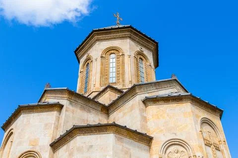 Edifice of Holy Trinity Church on Sameba in Batumi 写真素材