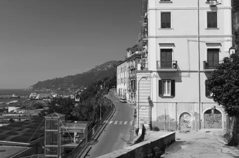 Edifici salernitani Stock Photos