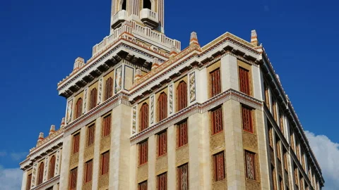 Edificio Bacardi in Havana, Cuba Vidéo 139489366