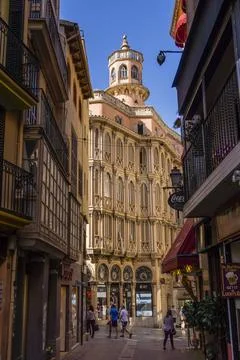 Edificio Can Corbella (finales del XIX-principios del XX) edificio Can Cor... Stock Photos