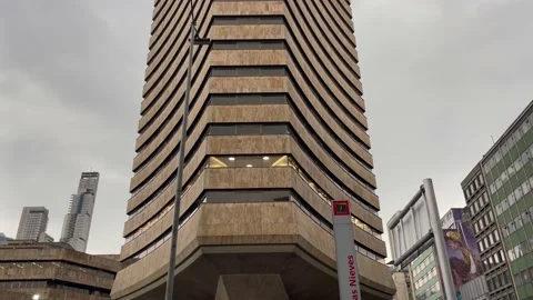 Edificio Colseguros at Carrera 10 Stock-Footage 239414473