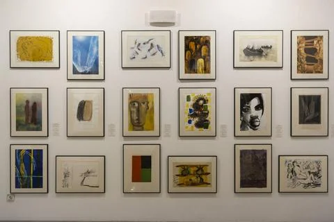  Edificio de estilo modernista de Can Prunera Edificio de estilo modernist... Stock Photos