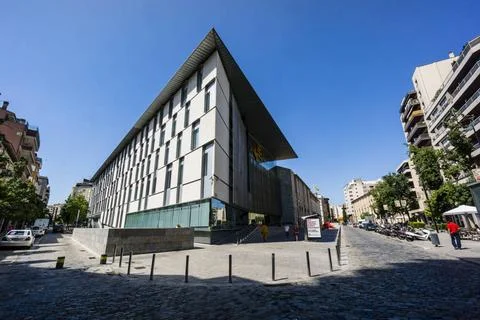Edificio de la Generalitat de Catalunya Edificio de la Generalitat de Cata... Stock Photos