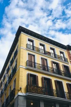 Edificio en Madrid Stock Photos