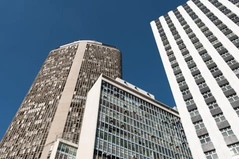 Edificio Italia Building in Sao Paulo Stock-Fotos