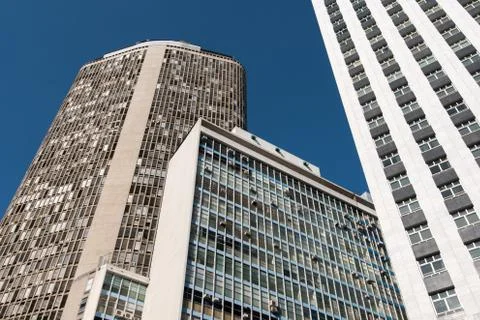 Edificio Italia Building in Sao Paulo Stock-Fotos
