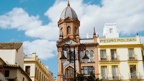 Edificio Pedro Roldan, Seville, Andalusia, Spain Vidéo 240832305