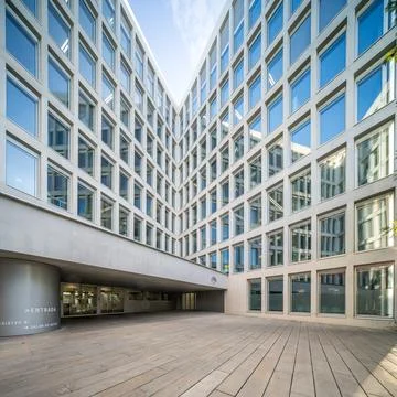 Edificio Picasso, Seville, Spain Stock Photos