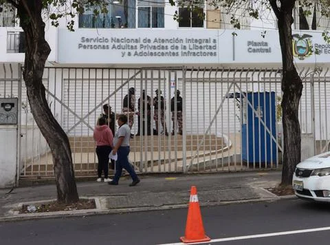  EDIFICIO-SNAI Quito,.lunes 8 de enero del 2023 Edificio del Servicio Naci... Stock Photos
