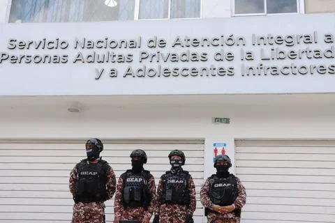  EDIFICIO-SNAI Quito,.lunes 8 de enero del 2023 Edificio del Servicio Naci... Stock Photos