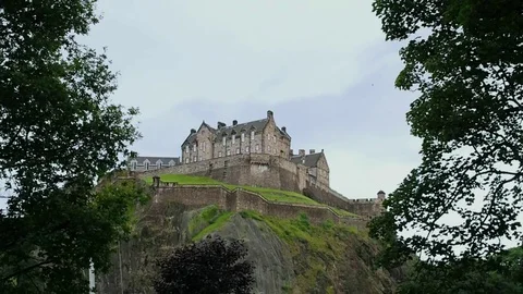 Edinburgh Castle, Edinburgh Stock Footage 83625901