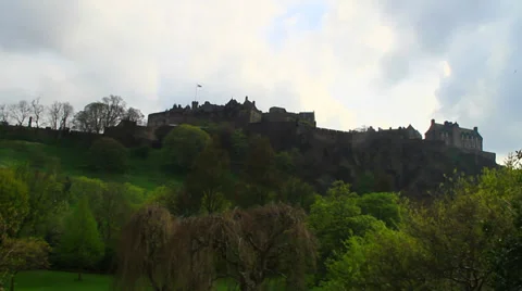 Edinburgh Castle Stock Footage 39489402