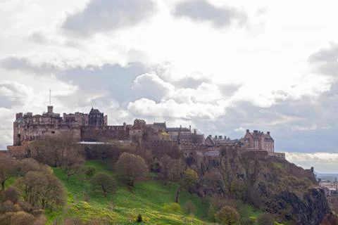 Edinburgh castle Stock Photos