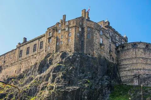 Edinburgh castle Stock Photos