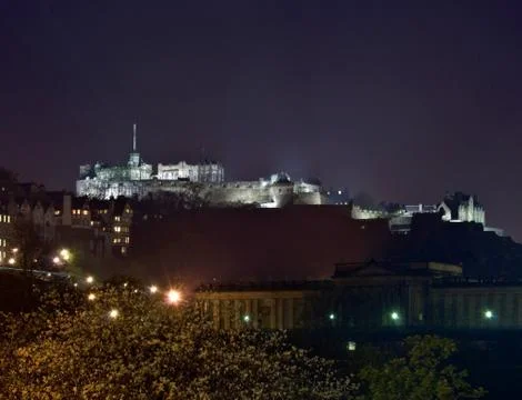 Edinburgh castle Stock Photos