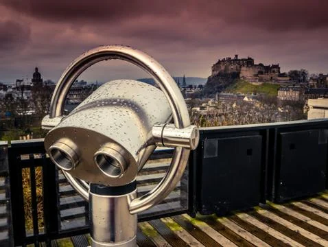 Edinburgh Castle Stock-Fotos