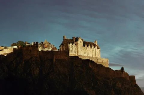 Edinburgh castle Stock Photos