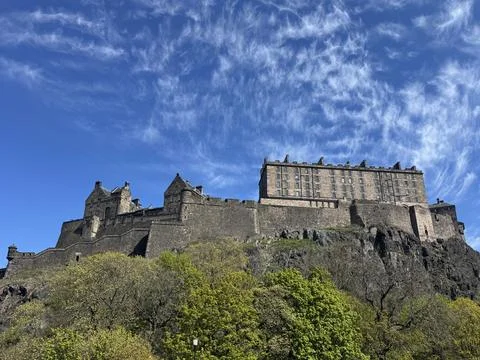 Edinburgh Castle Stock-Fotos
