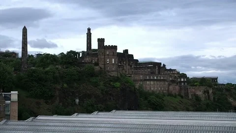 Edinburgh Castle, Scotland Stock Footage 83265545