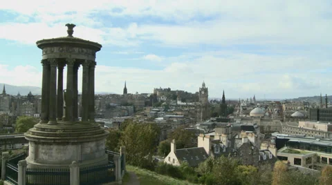 Edinburgh City Stock Footage 34839101