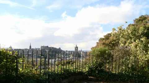 Edinburgh City Video stock 34839130