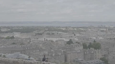 Edinburgh City Stock Footage 220567352