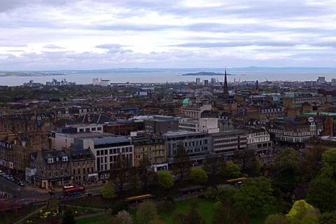 Edinburgh city Stock Photos