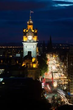 Edinburgh cityscape 스톡 사진