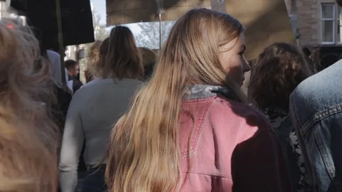 Edinburgh Climate March (3rd Global) Stock Footage 117827482