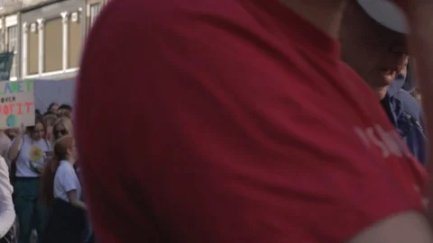 Edinburgh Climate March (3rd Global) Stock Footage 117827622