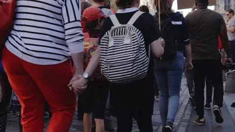 Edinburgh Climate March (3rd Global) Stock Footage 117827668