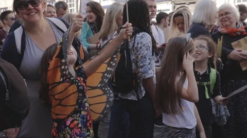 Edinburgh Climate March (3rd Global) Stock Footage 117827711