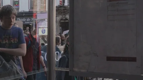 Edinburgh Climate March (3rd Global) Stock Footage 117827731
