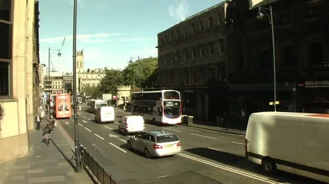 Edinburgh GV 2 Stock Footage 12318326