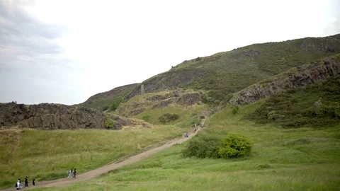 Edinburgh Hiking Paths 2 Video stock 251176534