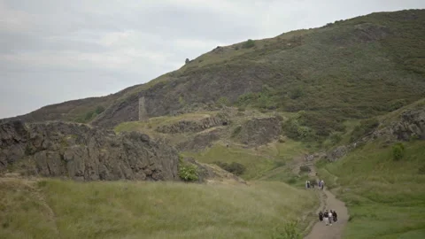 Edinburgh Hiking Paths 3 Video stock 251176902
