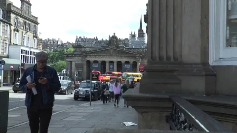 Edinburgh National Gallery 스톡 동영상 79275907